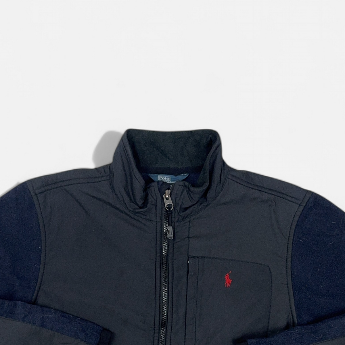 Vintage Polo Ralph Lauren Blue Jacket detail