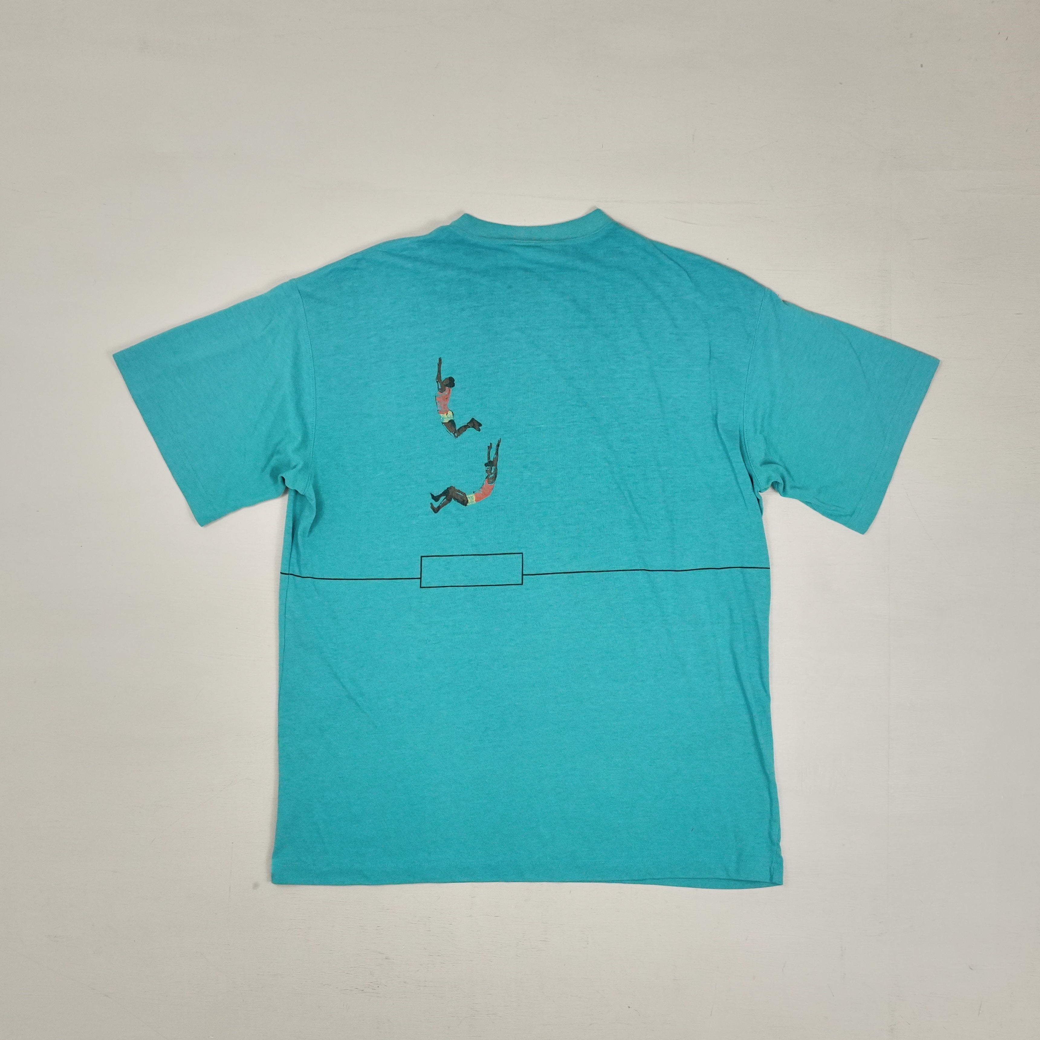 Vintage Adidas Blue T-shirt (L)