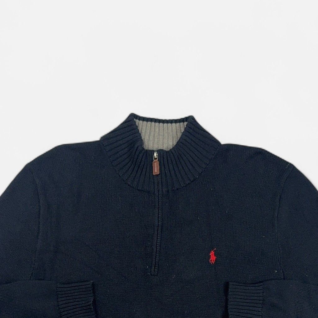 Vintage Polo Ralph Lauren Blue 1/4 Zip (L)