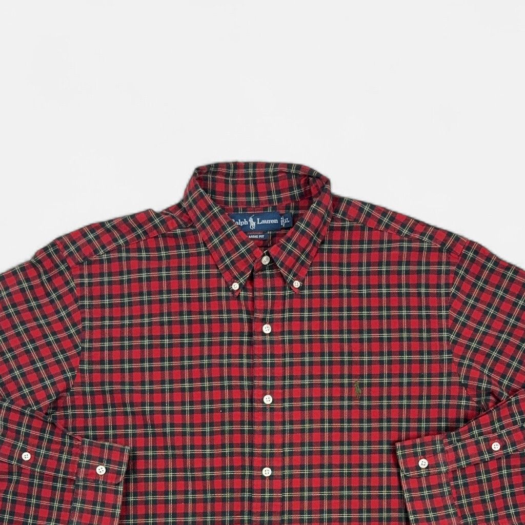 Vintage Ralph Lauren Red Shirt (XL)