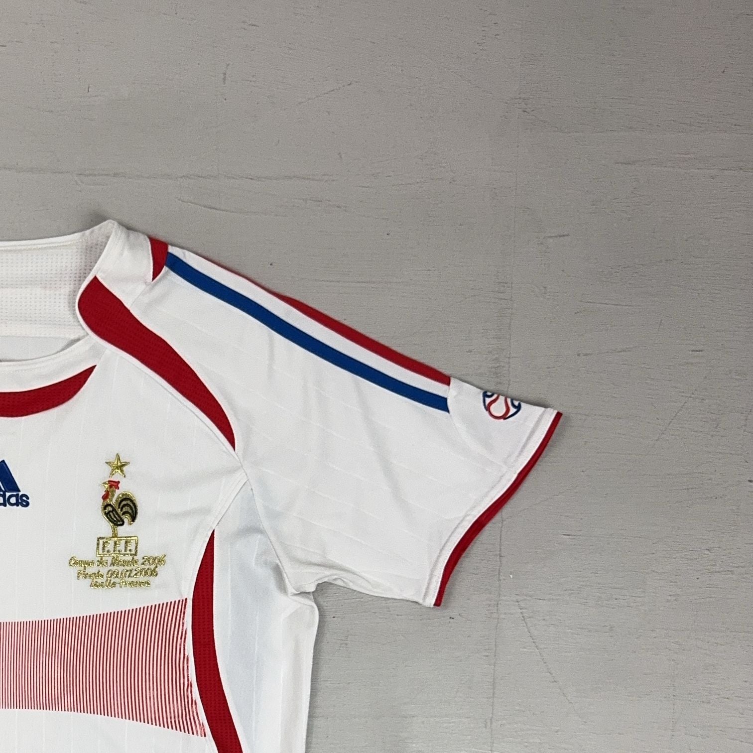 France Zinedine Zidane 2006 Adidas Home Jersey (M)