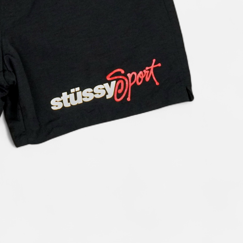 Stüssy Sport Black Shorts