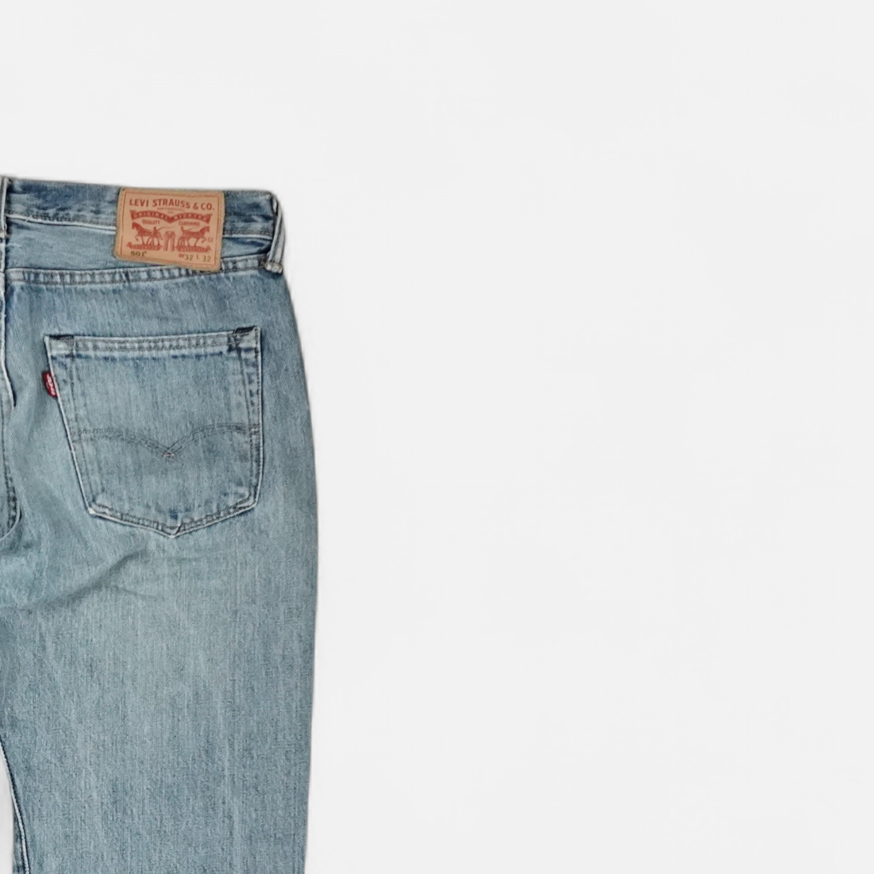 Vintage Levi Strauss & Co. Blue Jeans (W32 L32)