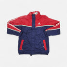 Vintage Adidas Red Jacket (XL)