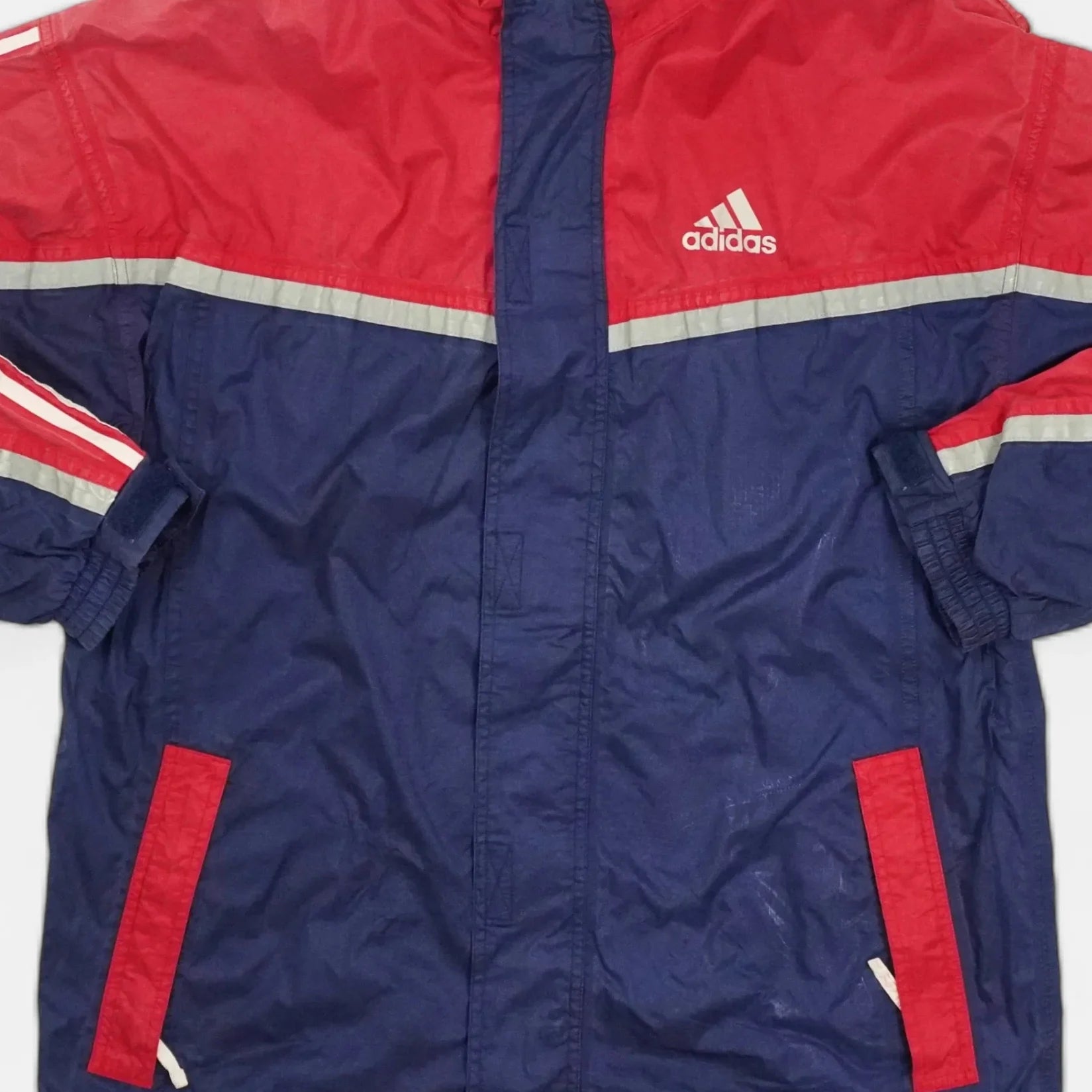 Vintage Adidas Red Jacket (XL) Center
