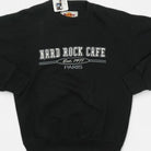 Vintage Hard Rock Cafe Black Sweatshirt (S) Center