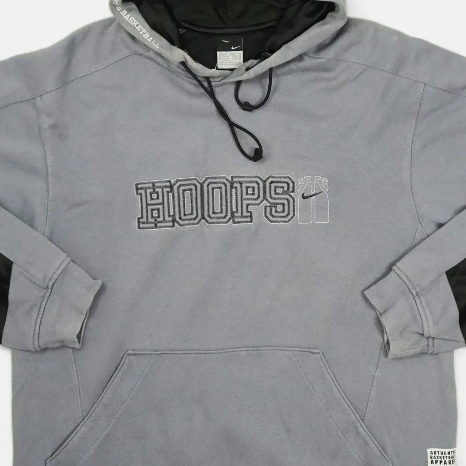Vintage Nike Gray Hoodie (L) Center