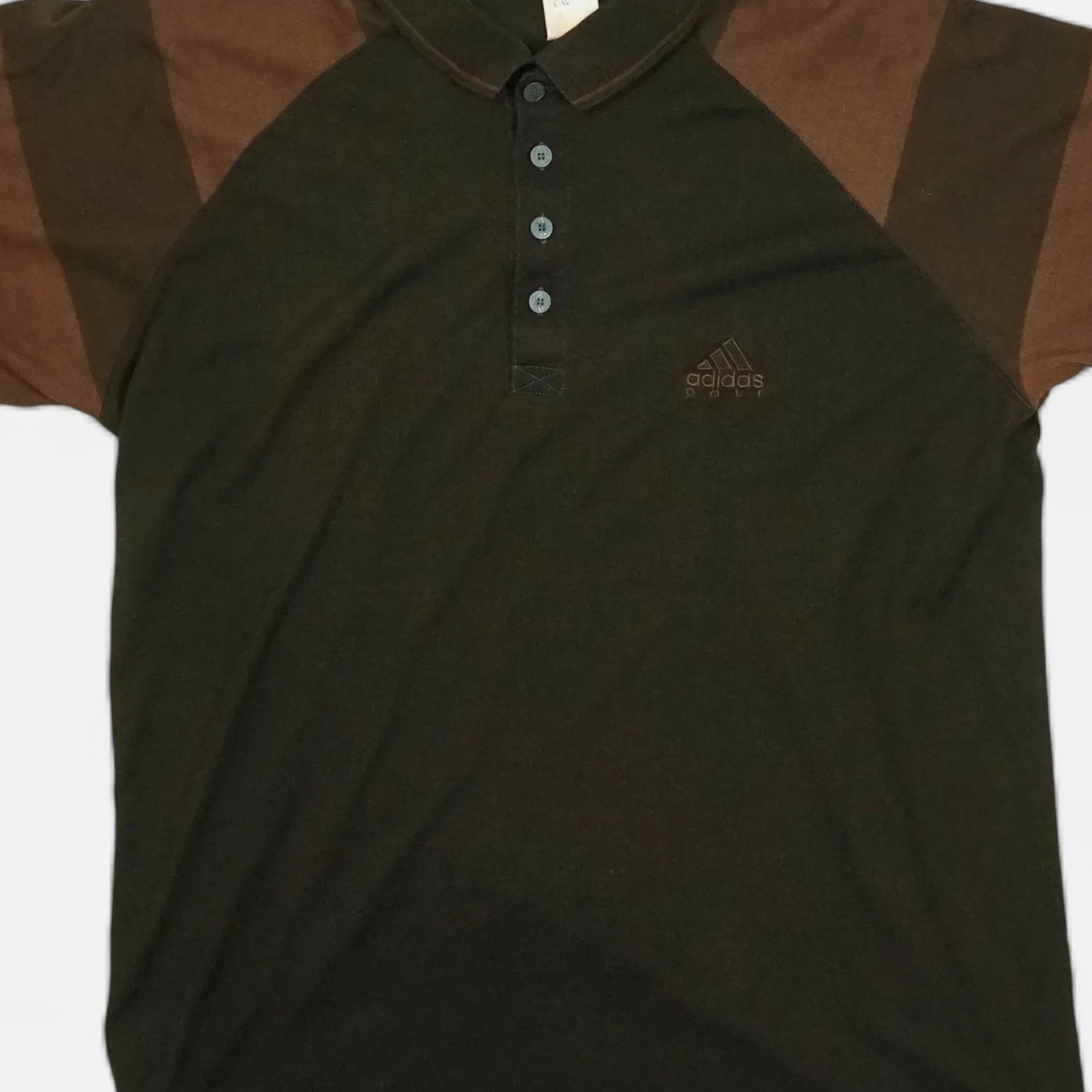 Vintage Adidas Brown Polo Shirt (L) Center
