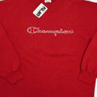 Vintage Champion Red Sweatshirt (XL) Center