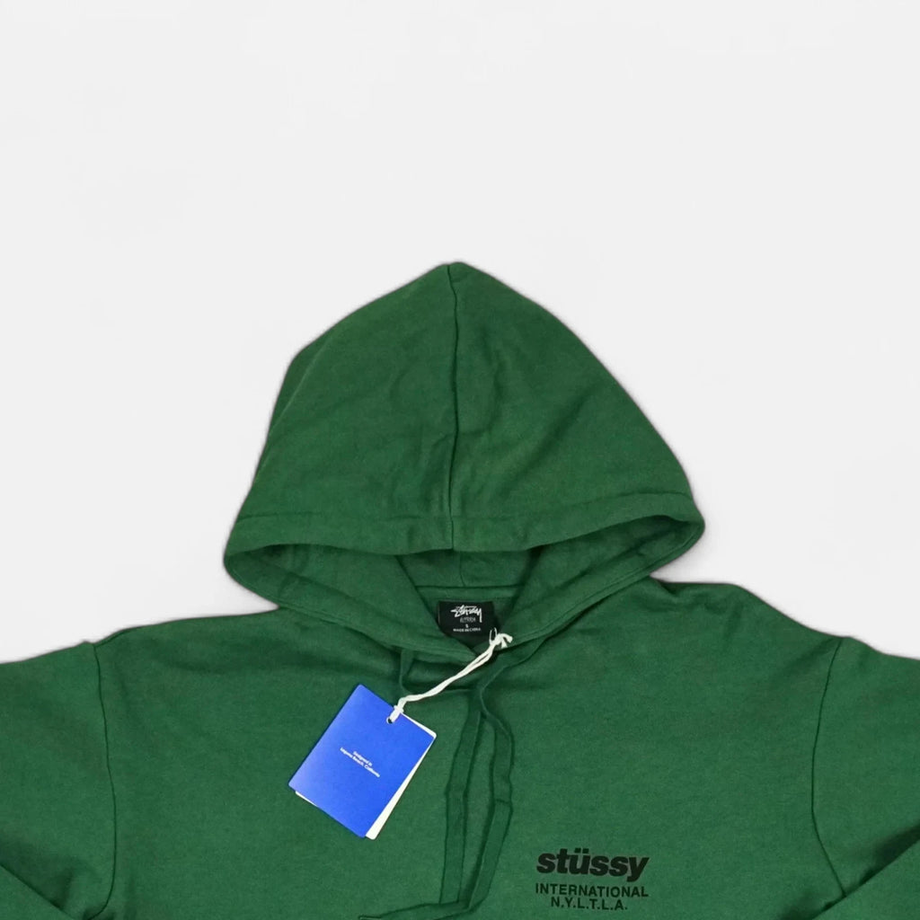 Stüssy Green Stussy Hoodie Top