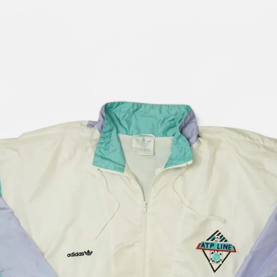 Vintage Adidas ATP White TrackJacket (XXL)