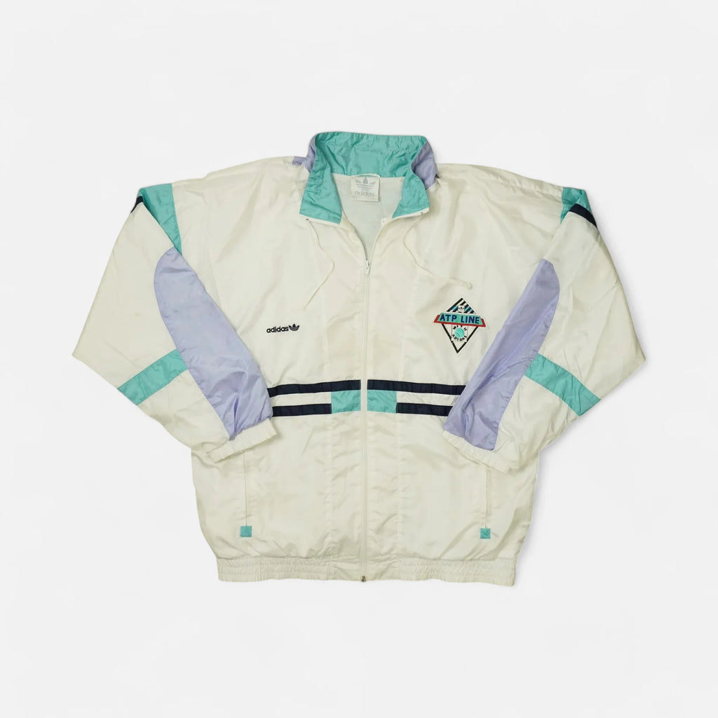 Vintage Adidas ATP White TrackJacket (XXL)