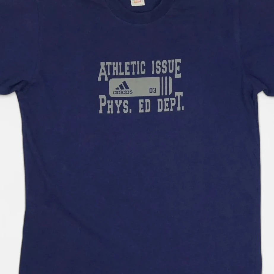 Vintage Adidas Blue T-shirt (M)
