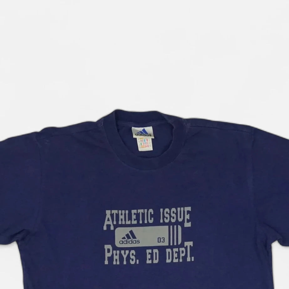Vintage Adidas Blue T-shirt (M)