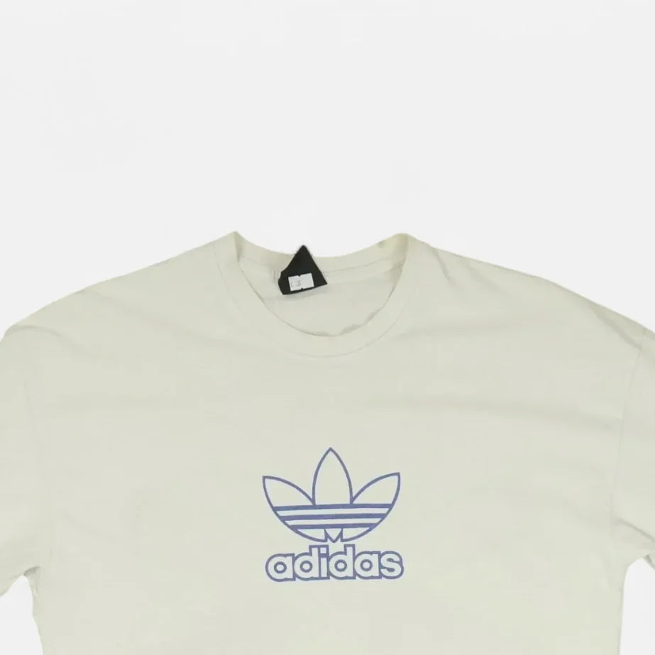 Vintage Adidas White T-shirt (M)