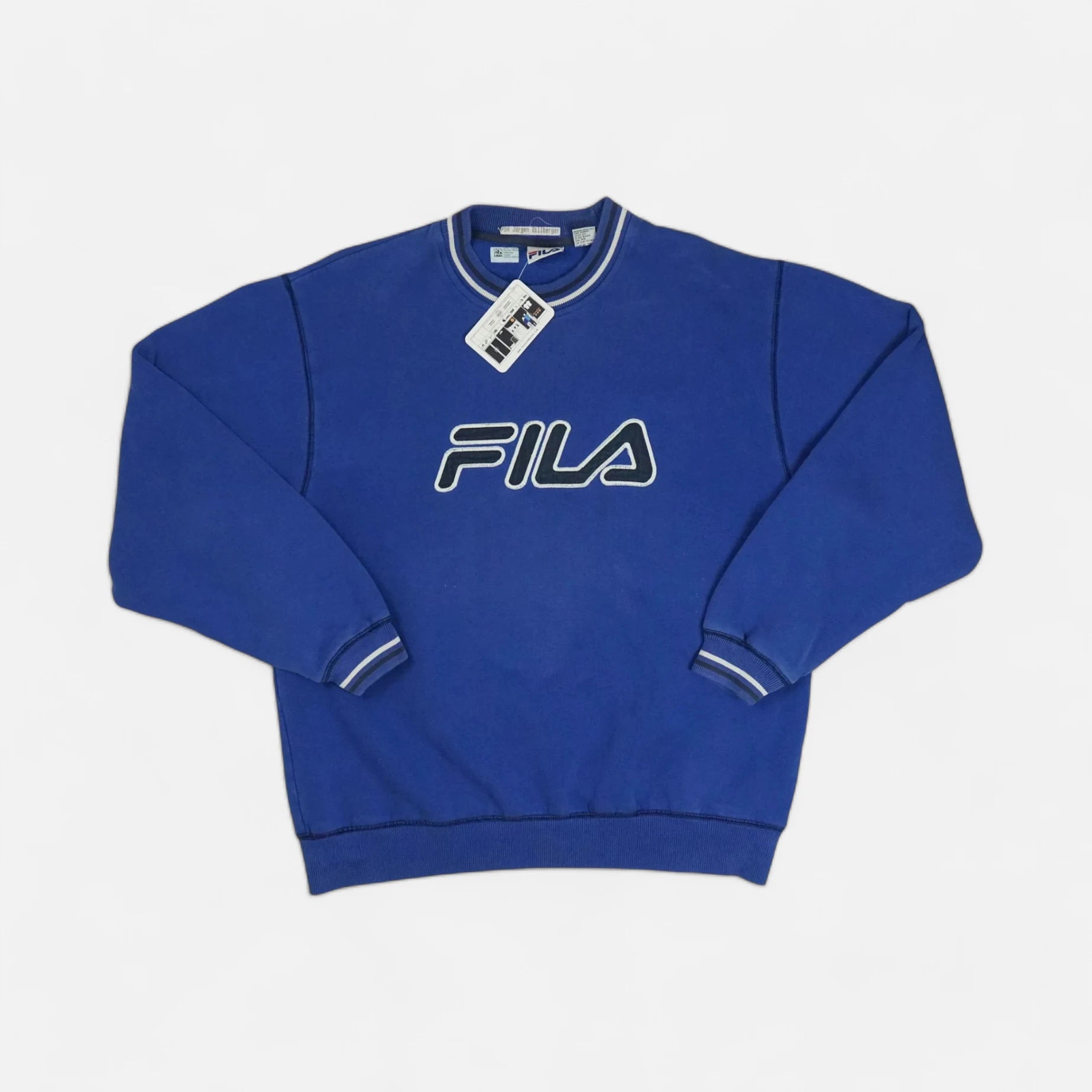 Vintage Fila Blue Sweatshirt (M)