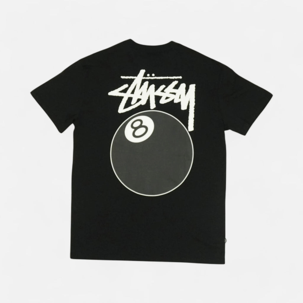 Stüssy Black 8ball Graphic Stussy T-shirt