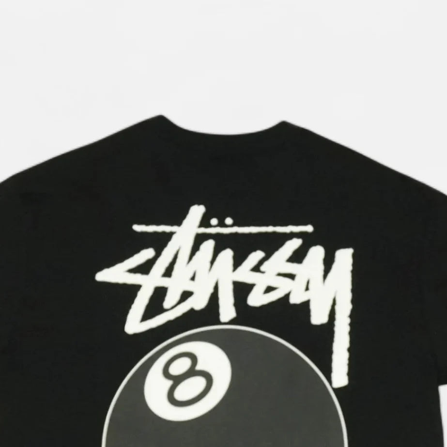 Stüssy Black 8ball Graphic Stussy T-shirt