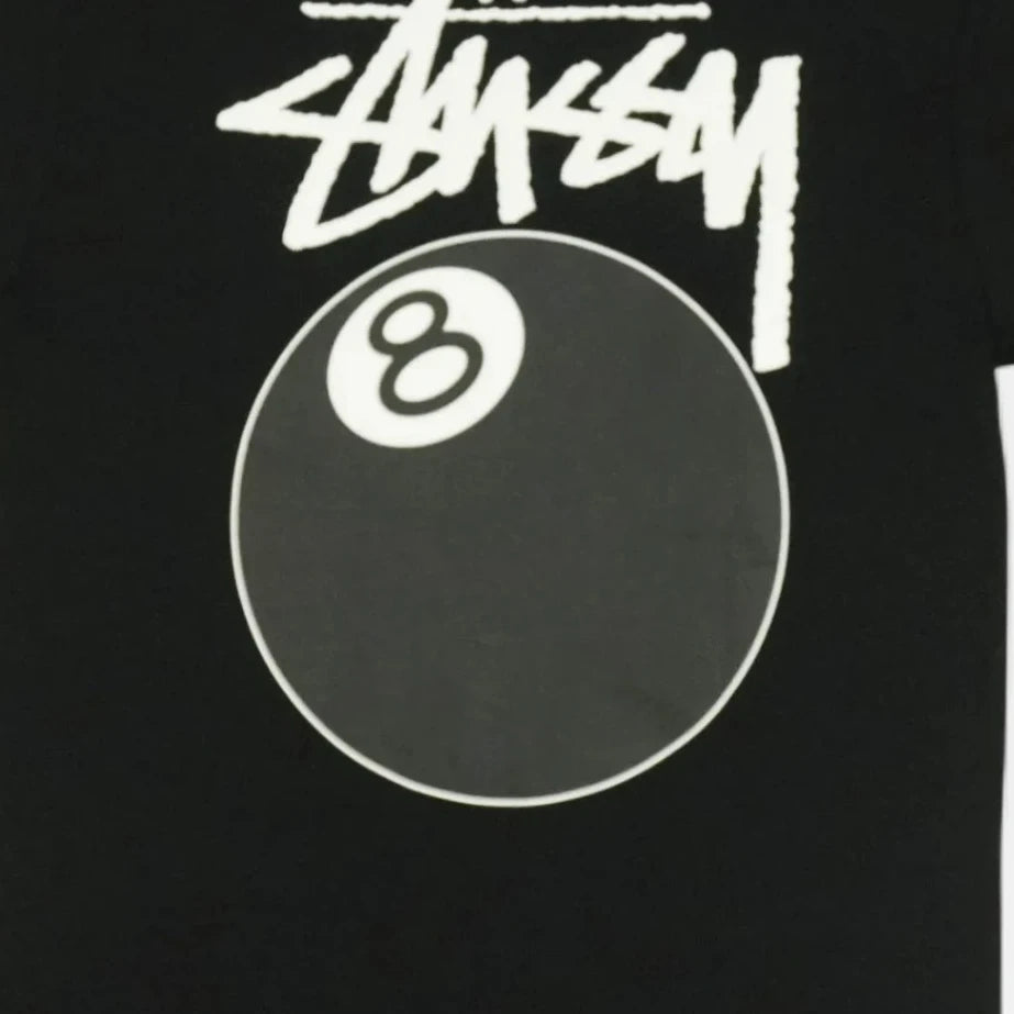 Stüssy Black 8ball Graphic Stussy T-shirt