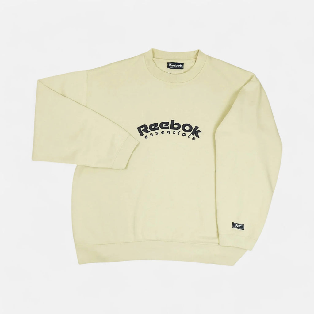 Vintage Reebok Beige Sweater (M)