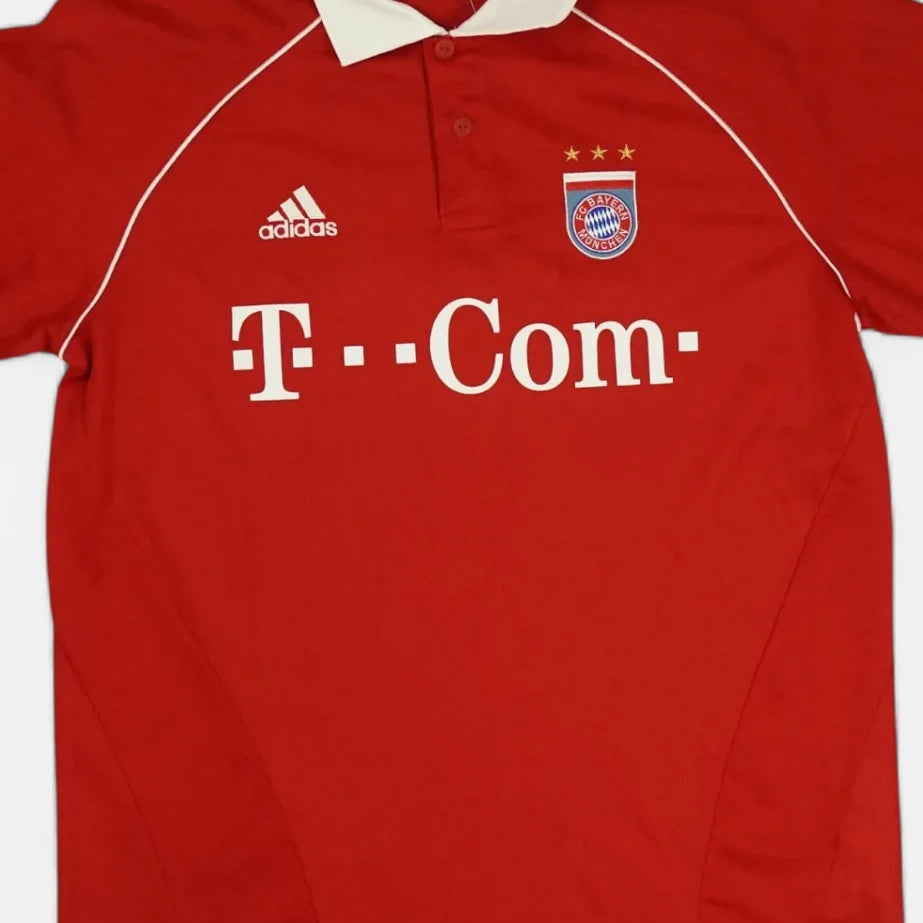 Bayern Munich Sagnol 2005-2006 Adidas Home Jersey (L)