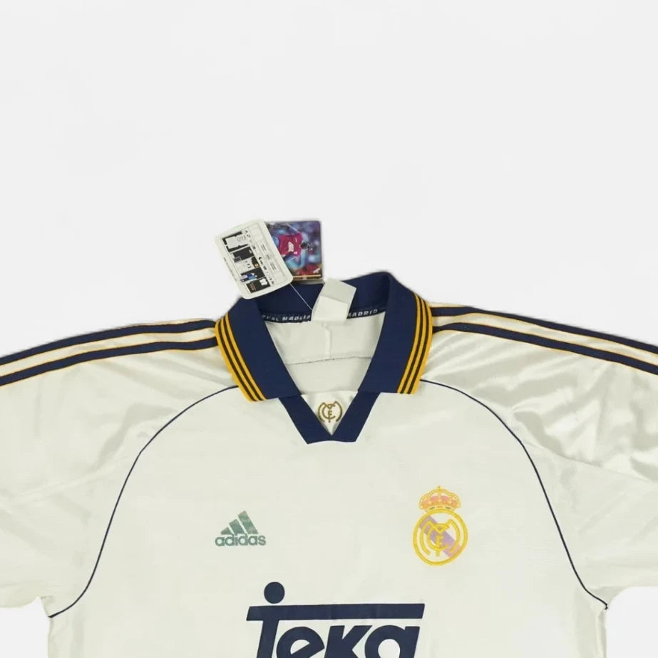 Real Madrid 1998-1999 Adidas Home Jersey (L)