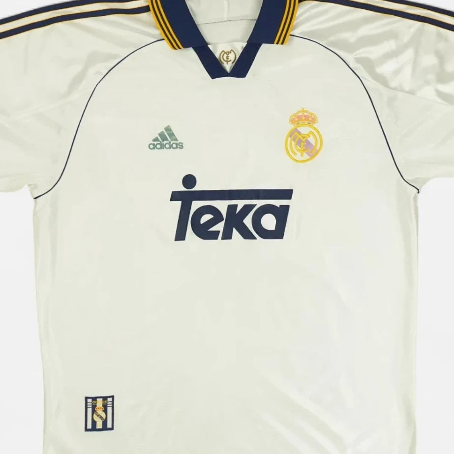 Real Madrid 1998-1999 Adidas Home Jersey (L)
