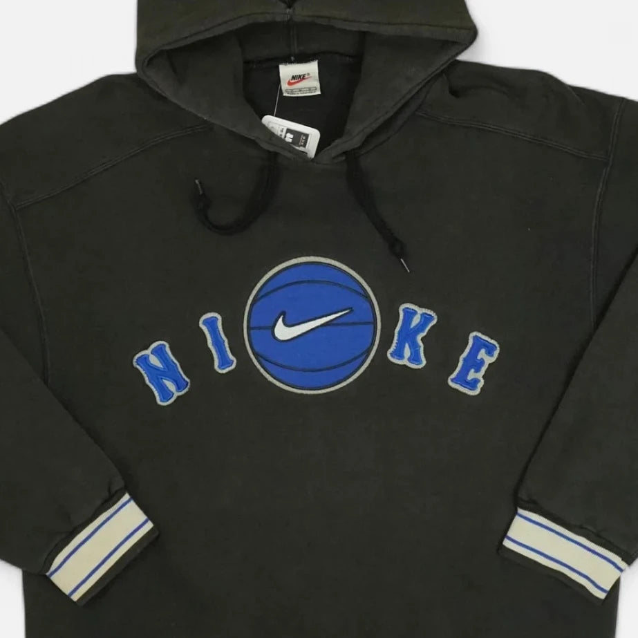 Vintage Nike Black Hoodie (M)