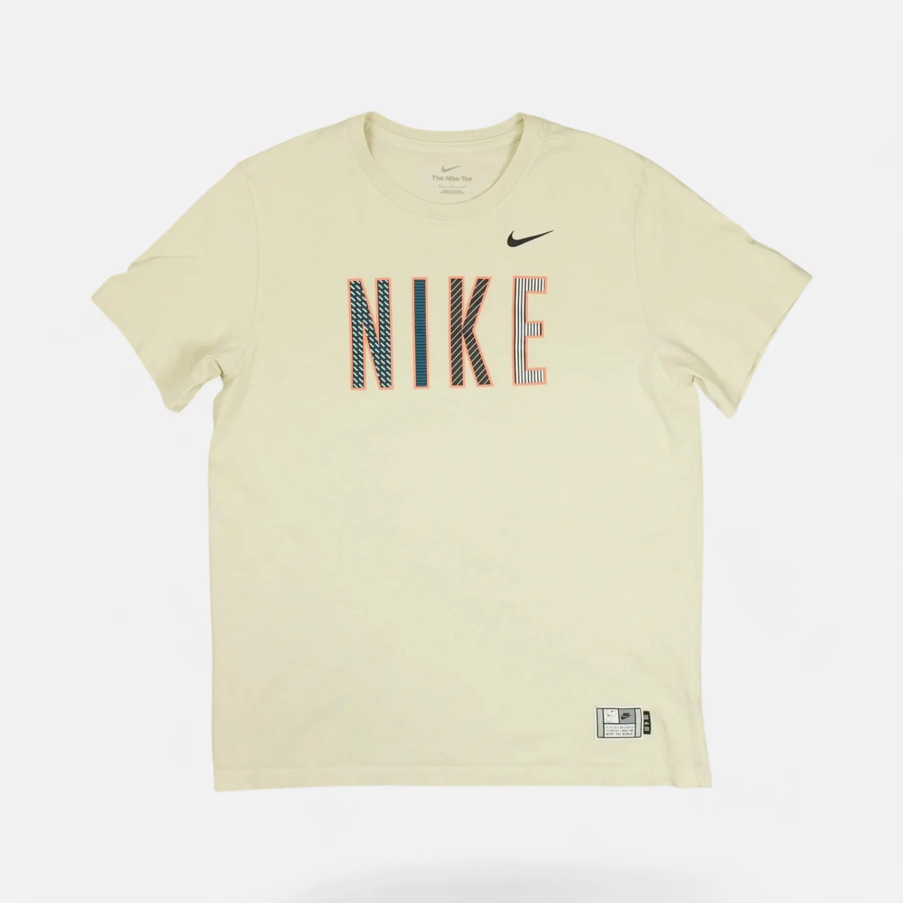 Vintage Nike Beige T-shirt (M)