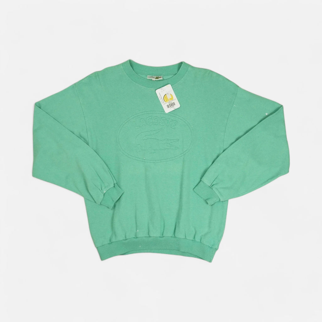 Vintage Lacoste Green Sweatshirt (S)