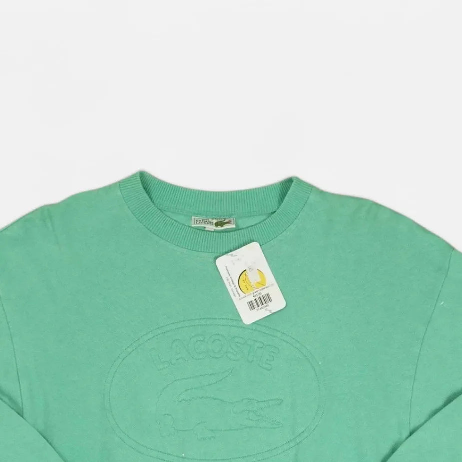 Vintage Lacoste Green Sweatshirt (S)