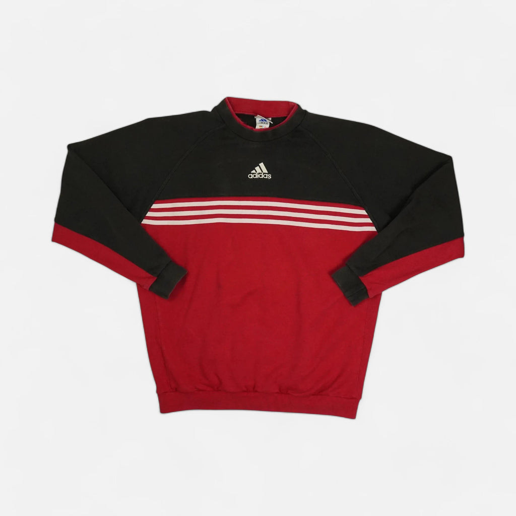 Vintage Adidas Red Sweatshirt (L)