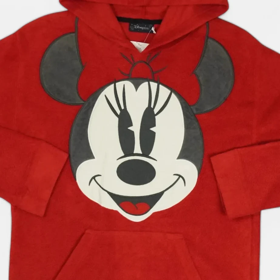 Vintage Red disneyland minnie mouse Hoodie (S)