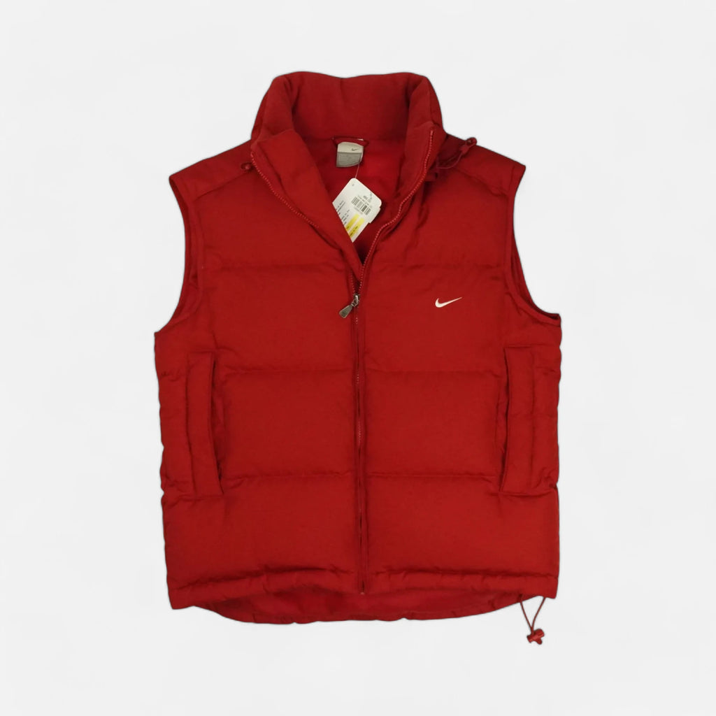 Vintage Nike Red Gilet (M)