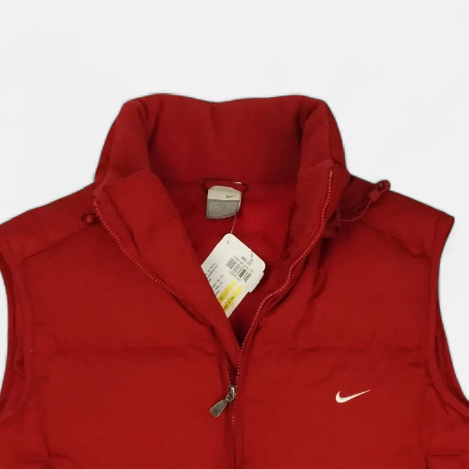 Vintage Nike Red Gilet (M)