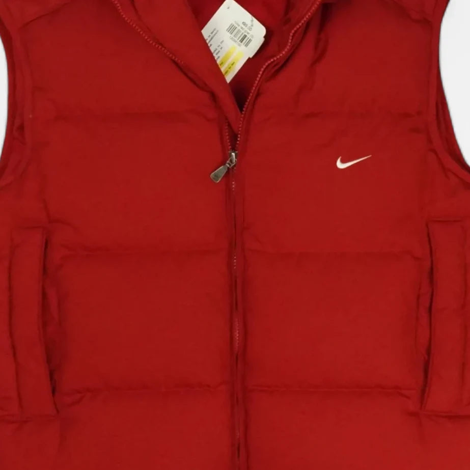 Vintage Nike Red Gilet (M)