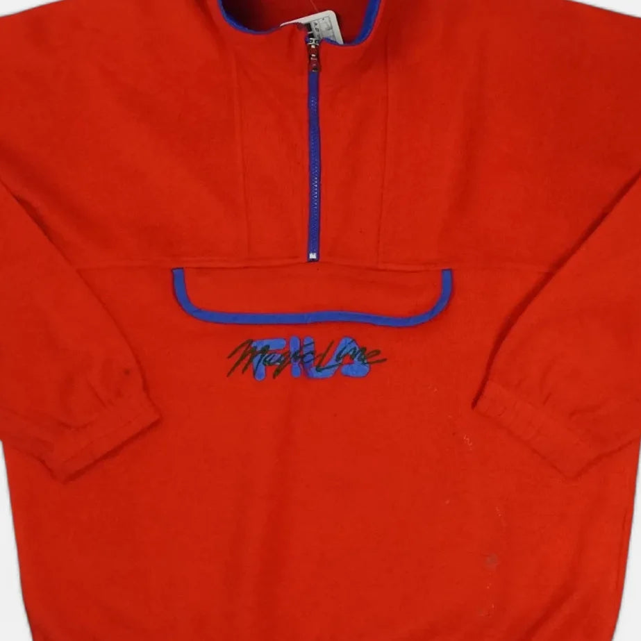 Vintage Fila Red Jumper (XL)