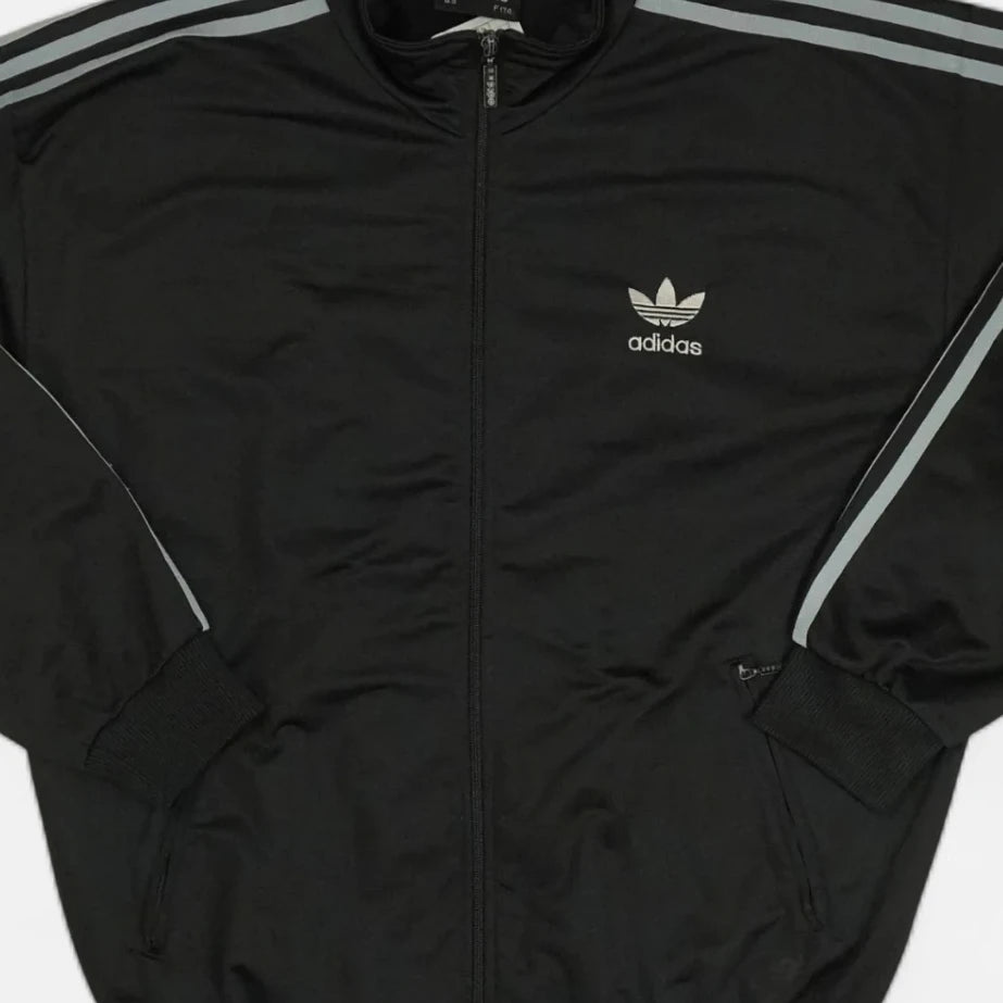 Vintage Adidas Black Jacket (L)