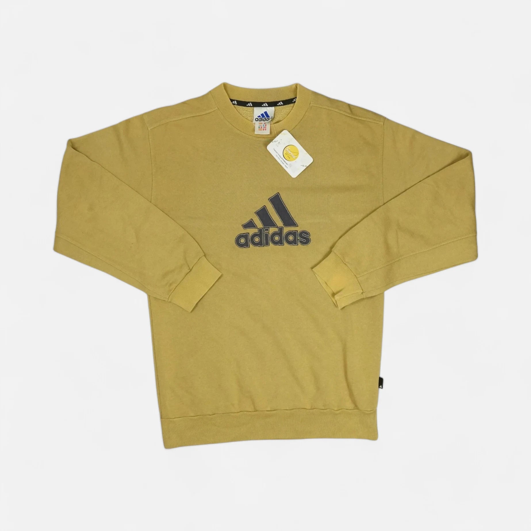 Vintage Adidas Beige Sweatshirt (S)