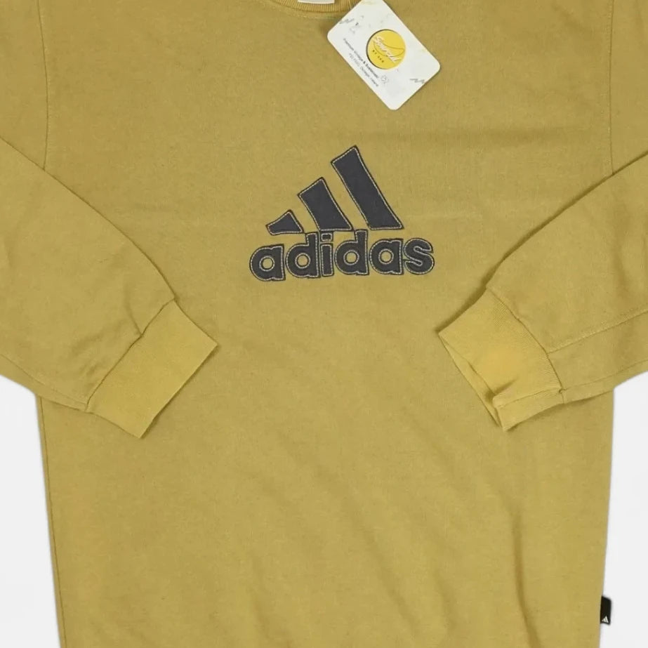 Vintage Adidas Beige Sweatshirt (S)