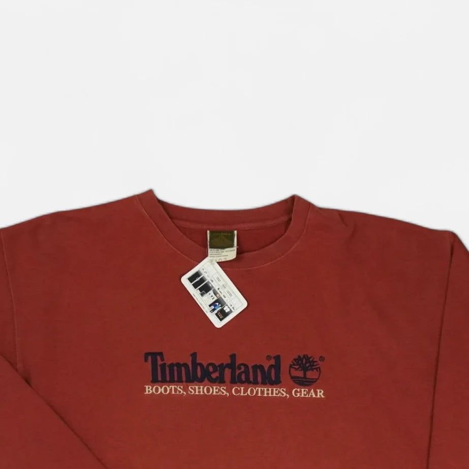 Vintage Timberland Red Sweatshirt (XXL)