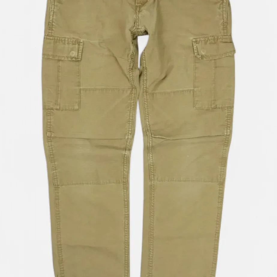 Vintage Carhartt Beige Pants (26 X 32)