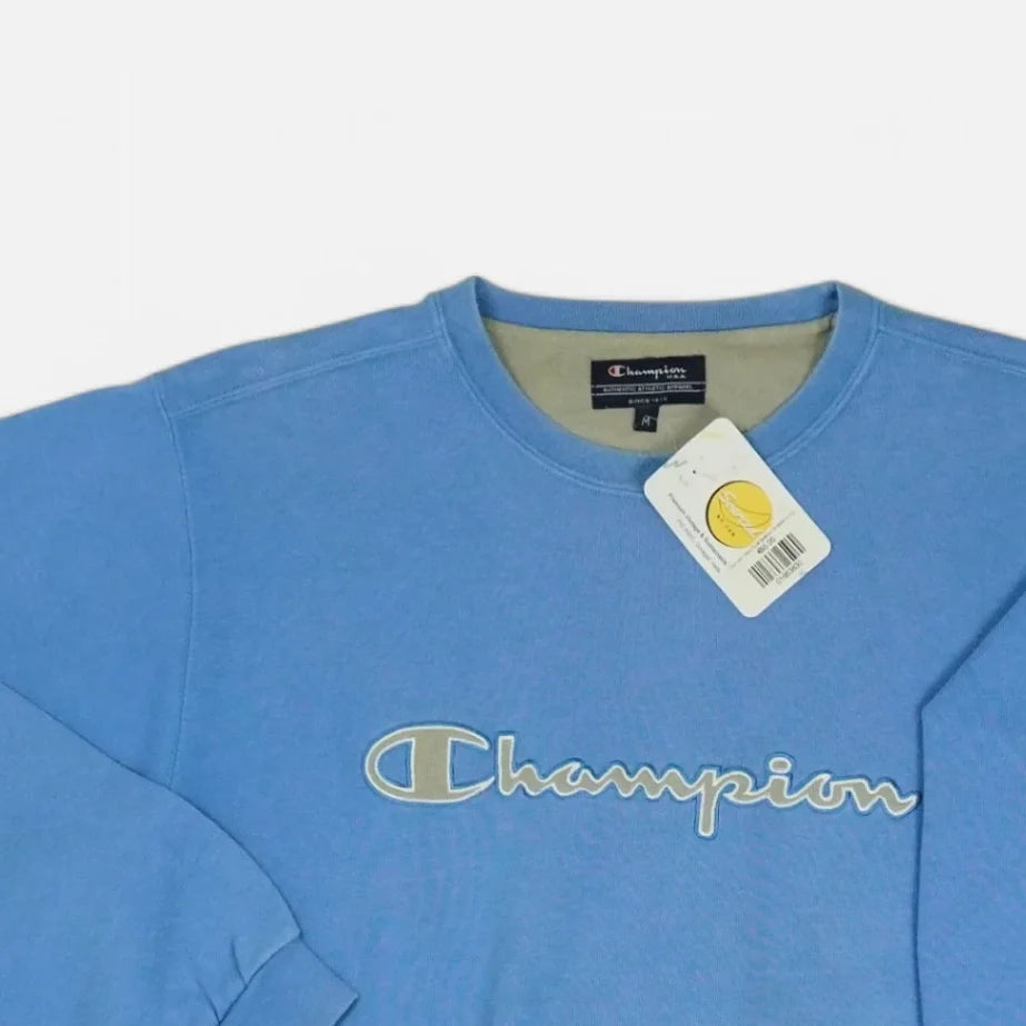 Vintage Champion Blue Sweatshirt (M)