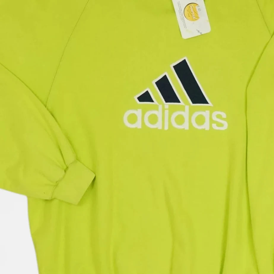 Vintage Adidas Yellow Sweatshirt (L)