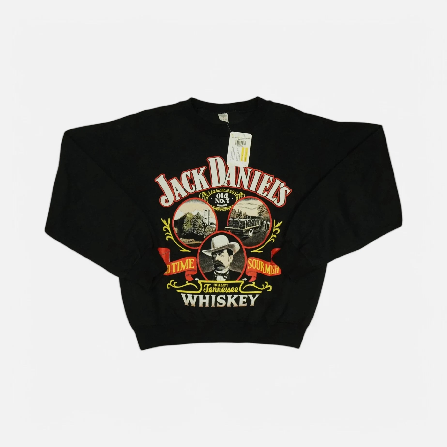 Vintage Jack Daniels Black Sweatshirt (M)