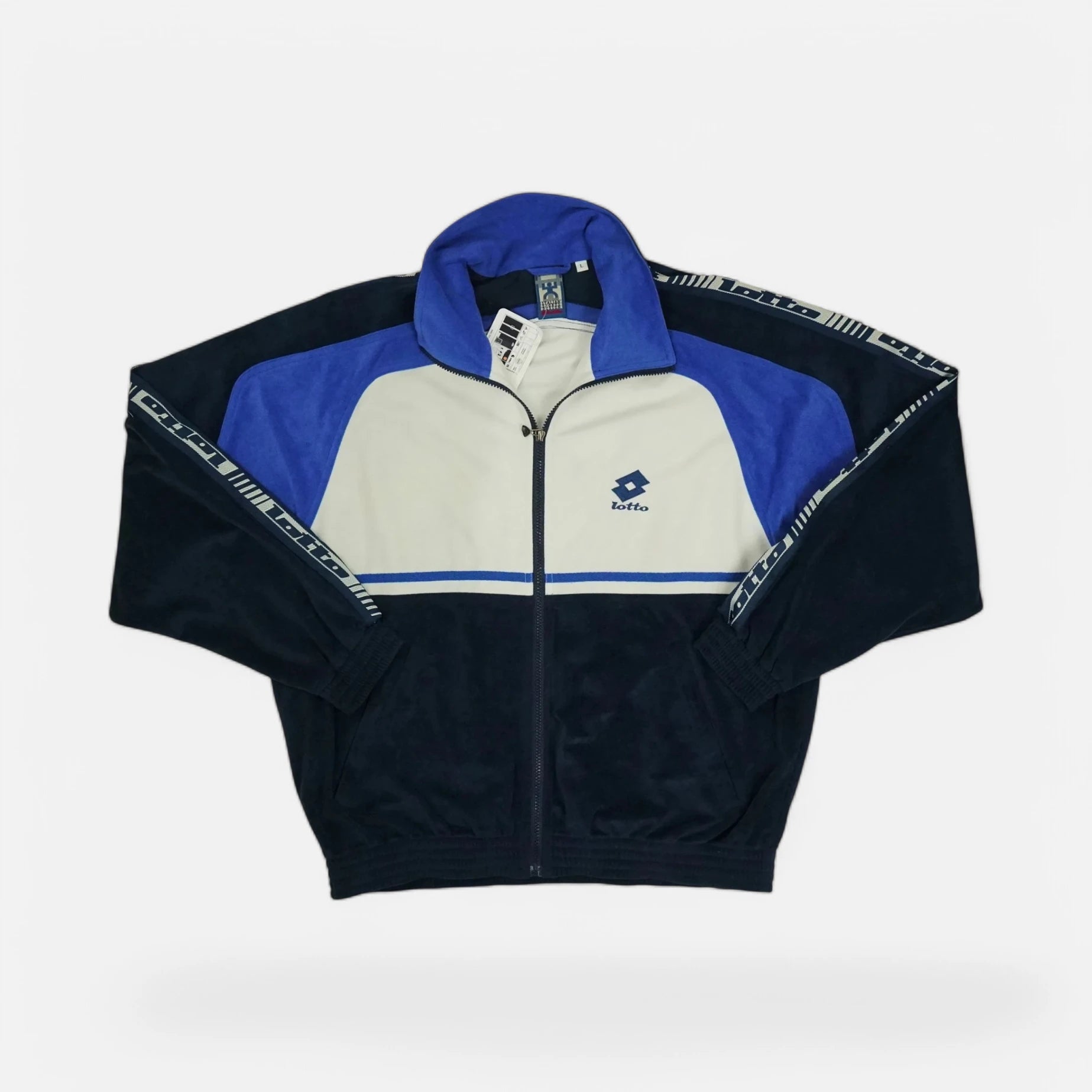 Vintage Lotto Blue Trackjacket (XL)