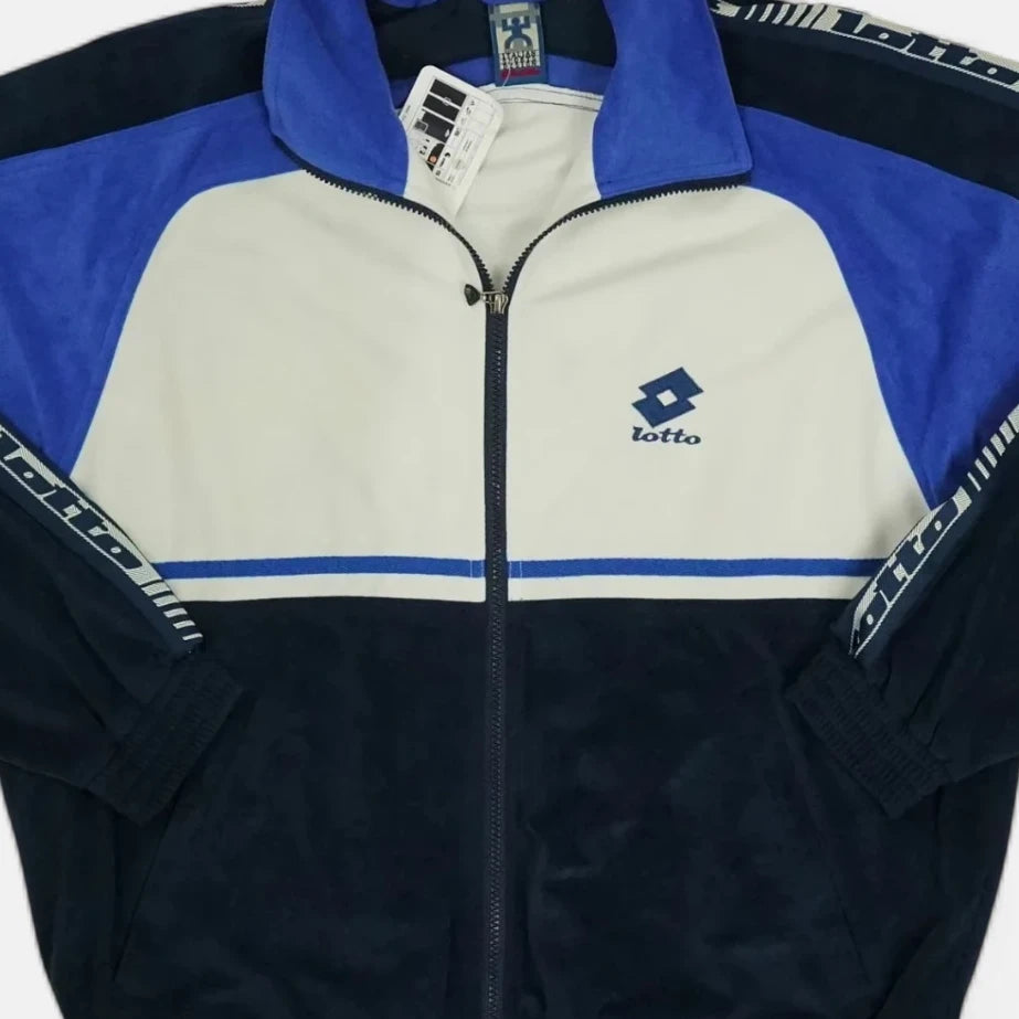 Vintage Lotto Blue Trackjacket (XL)