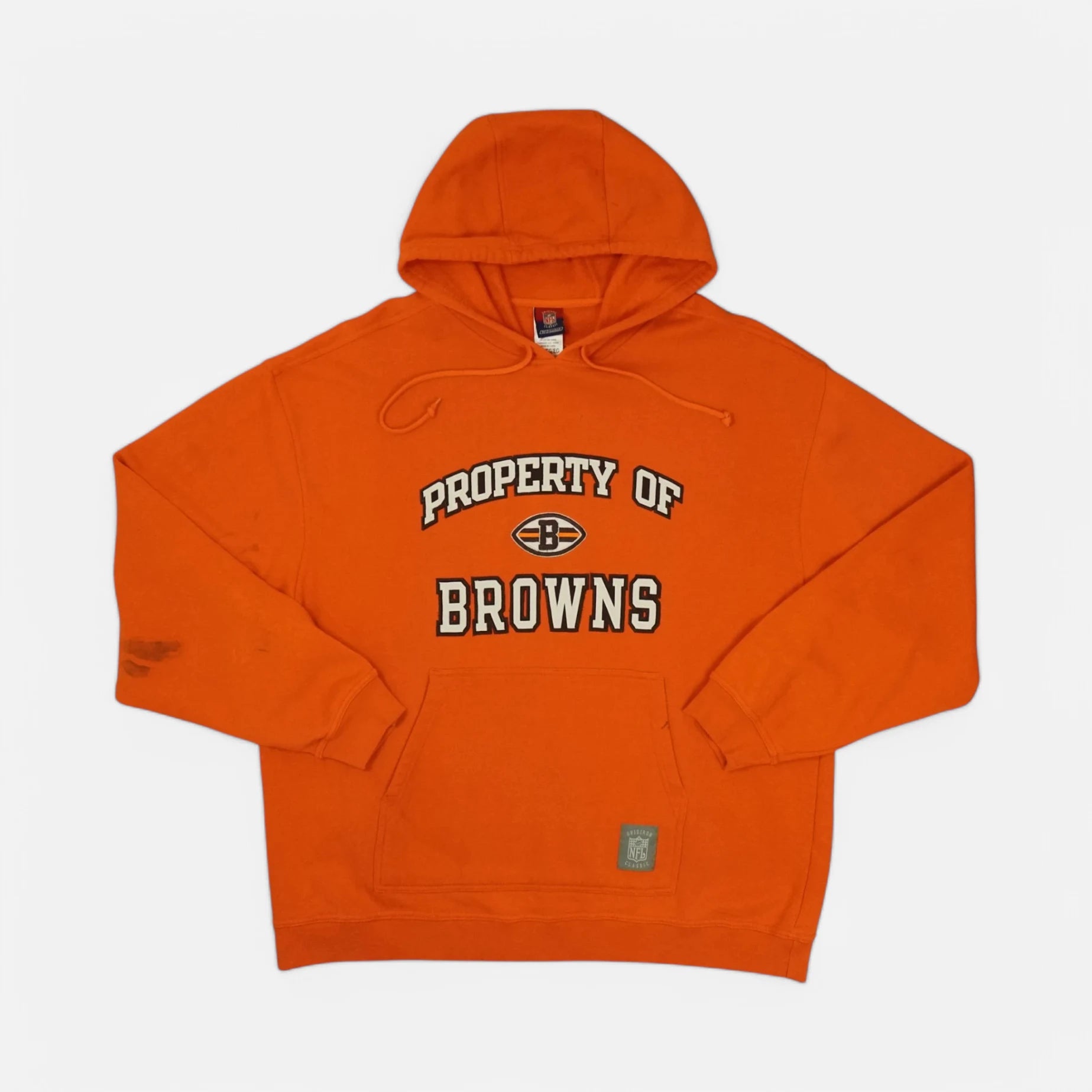 Vintage Orange Hoodie (XL)