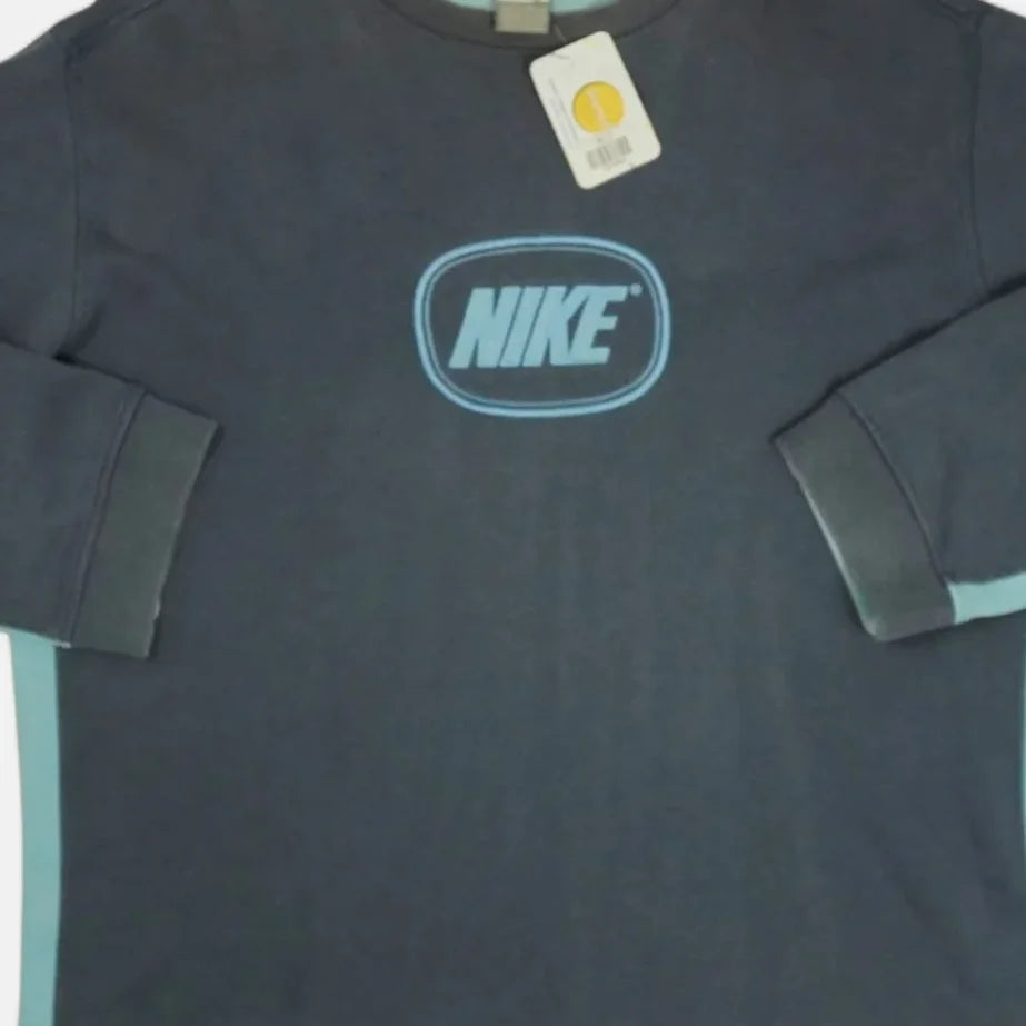 Vintage Nike Blue Sweatshirt (XL)