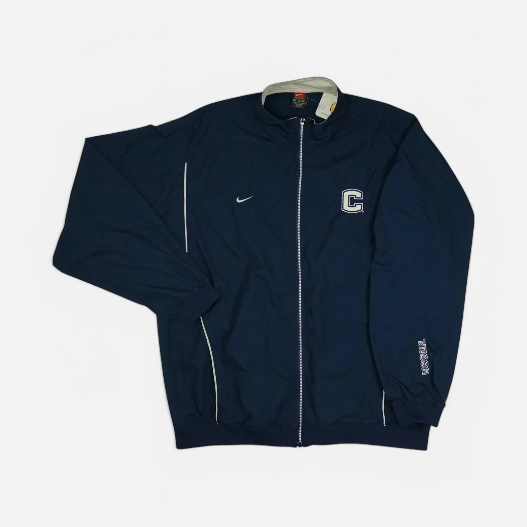 Vintage Nike Navy Trackjacket (XL)